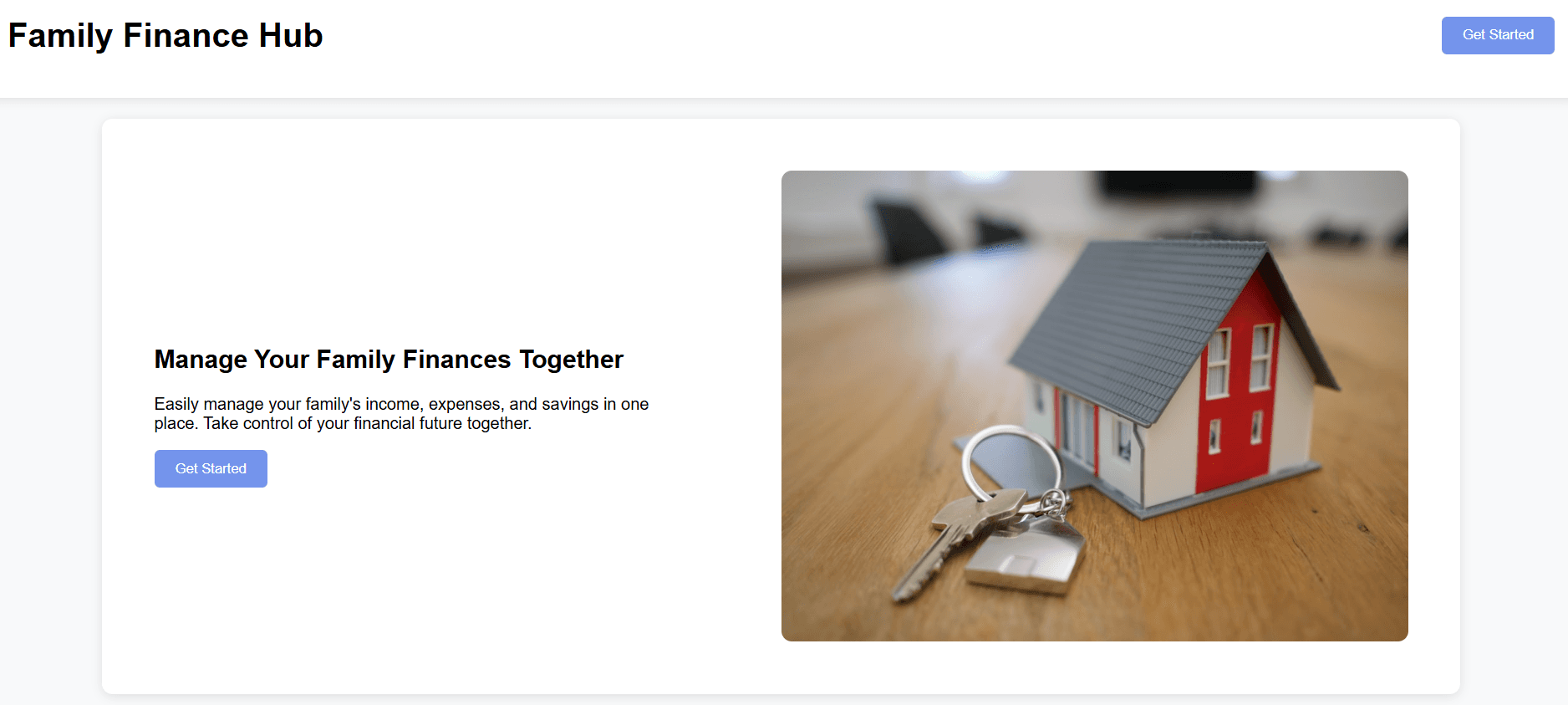 Family Finance Hub screenshot